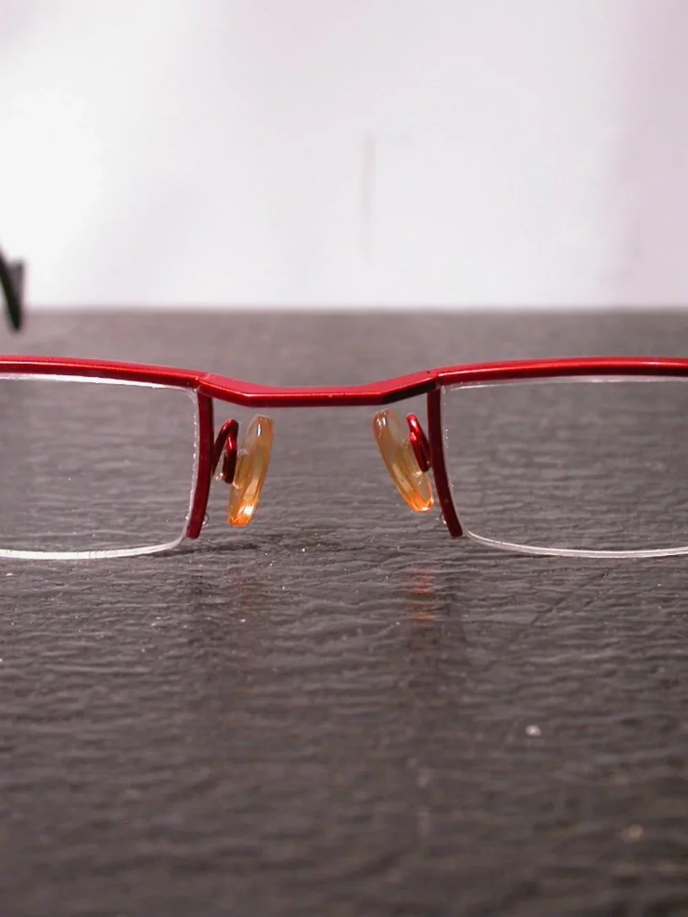 Theo Low Rider Bright Red Modern Art Eyeglasses Spectacles Frame Made in Belgium